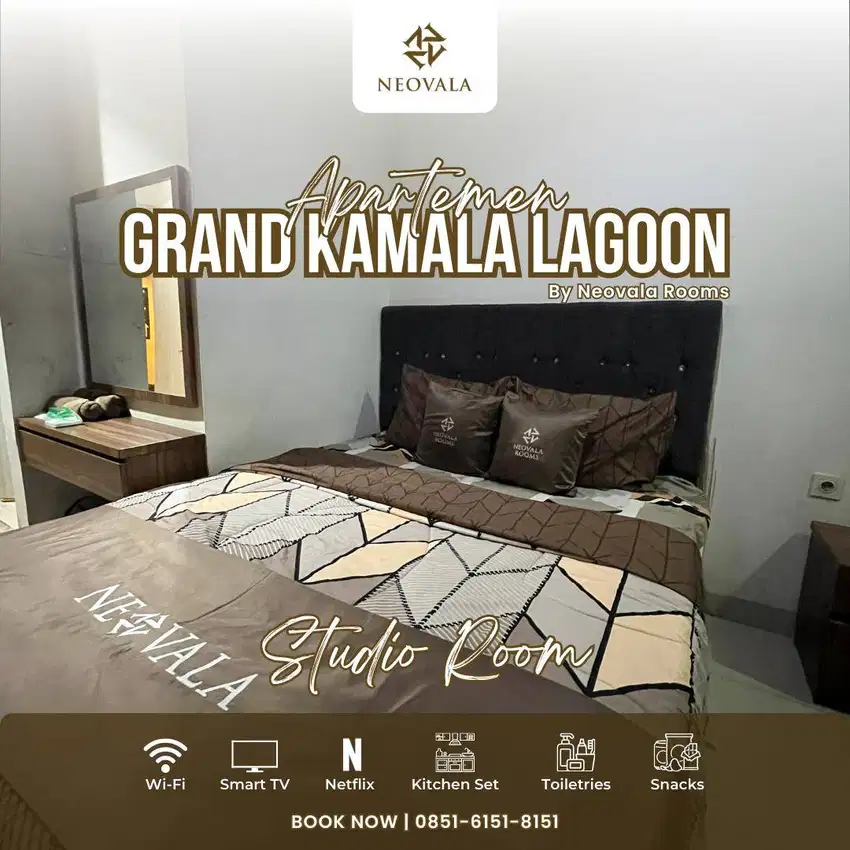 Harmoni Awal Bulan di Apartemen Grand Kamala Lagoon by Neovala