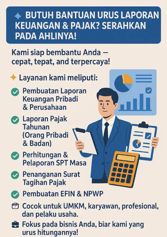 Konsultan Pajak Perorangan / Perusahaan