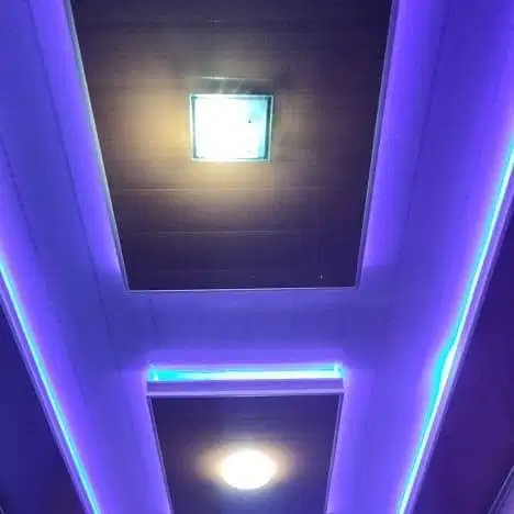 Sekat Plafon Partisi PVC GRC Gypsum Jasa Tukang Pasang Wall Moulding