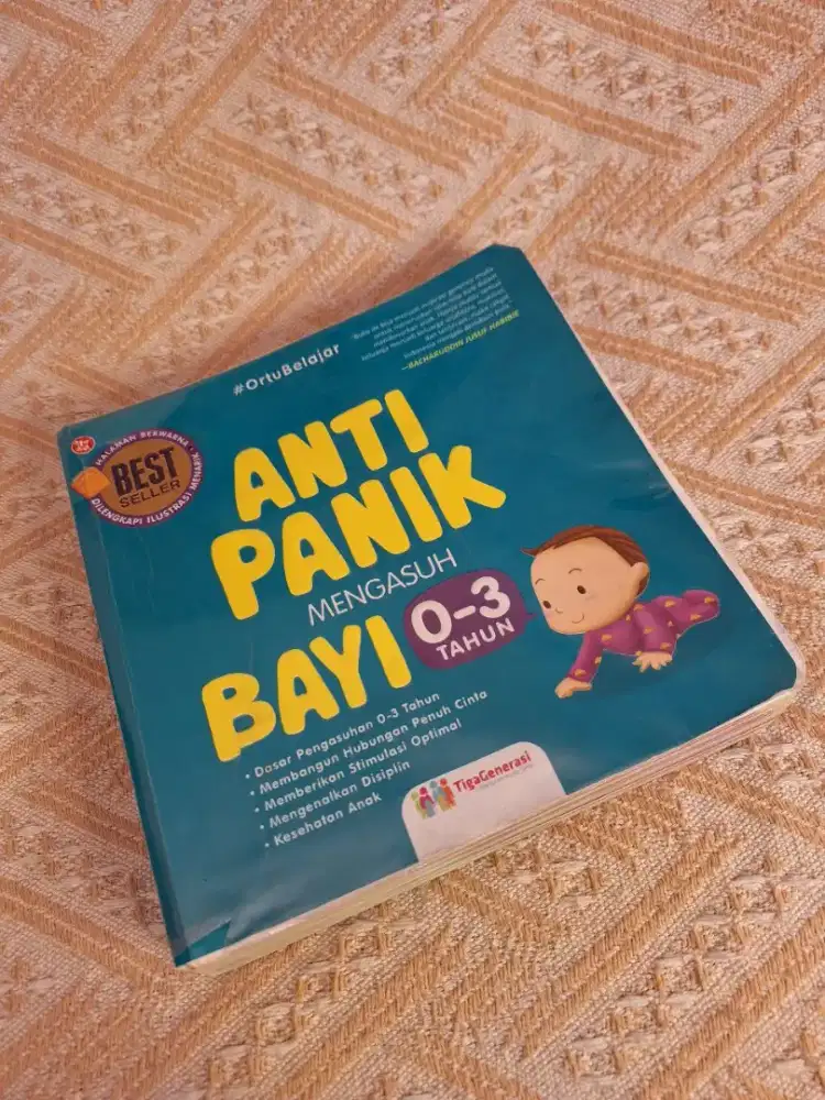 Buku Antipanik mengasuh anak 0-3 tahun