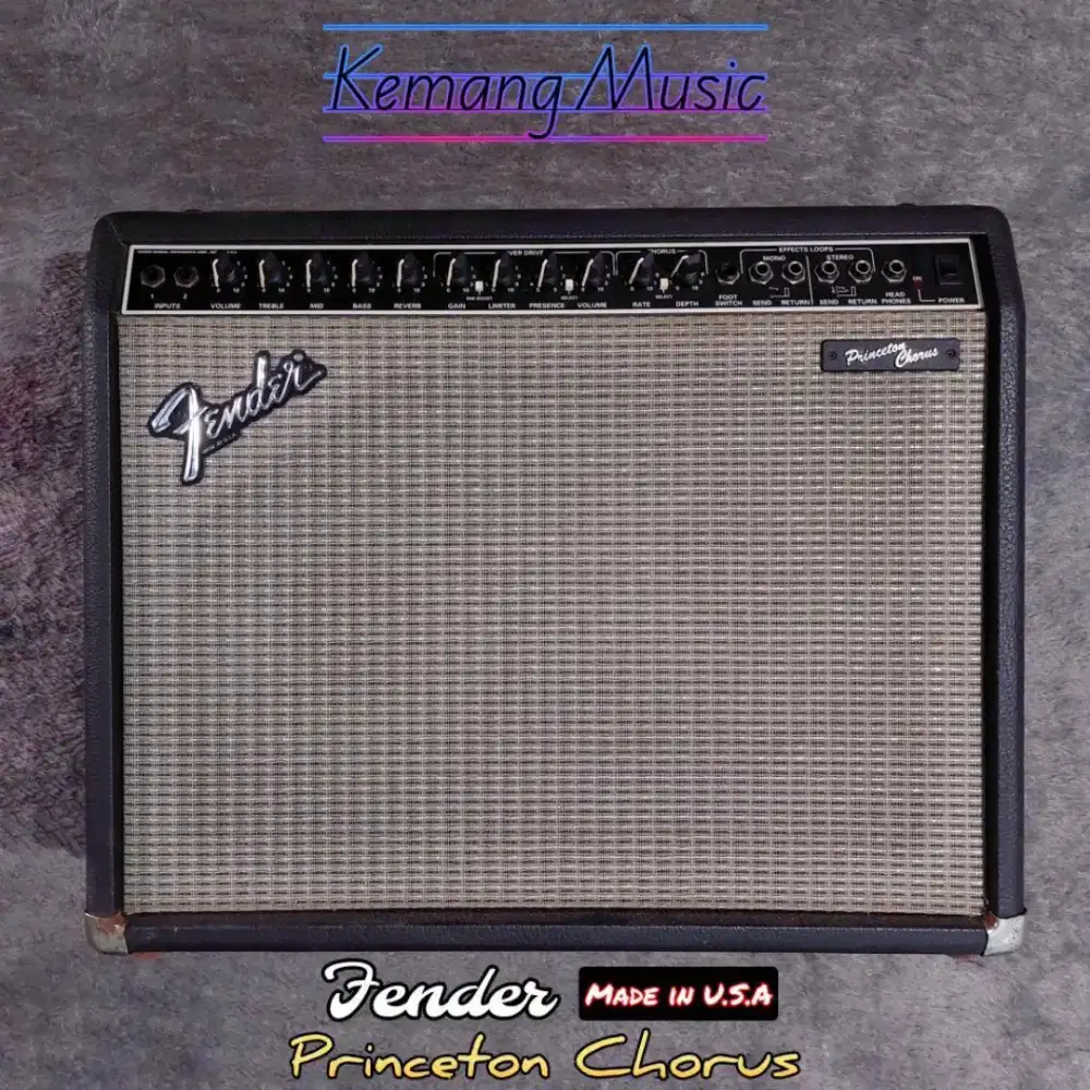 Fender princeton chorus made in USA amplifier gitar