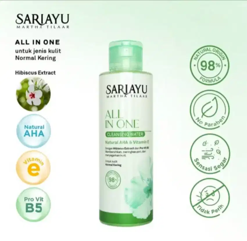 Sariayu All in One Cleansing Water