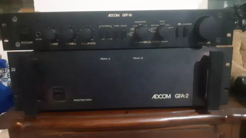 Preamp & power ADCOM GFP-1A & GFA-2A