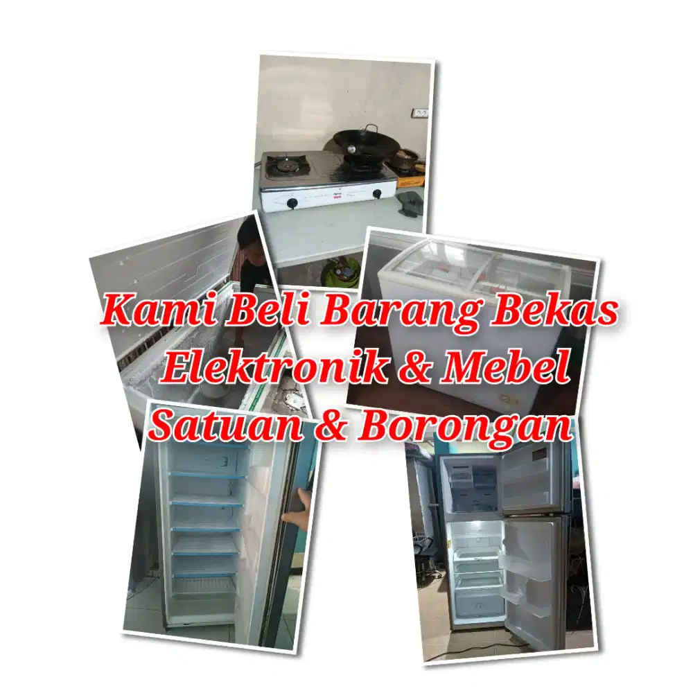 Terima Barkas Kulkas freezer showcase. Sekon dan elektronik lainnya