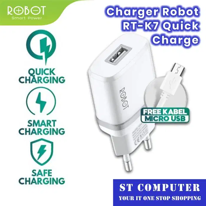 Charger Robot RT-K7 Quick Charge Output 5V/1A