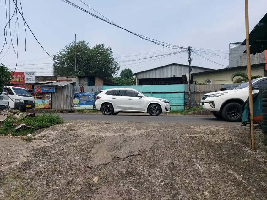 Dijual Tanah 1 km dr gerbang tol Jatiasih Untuk Properti dan Usaha