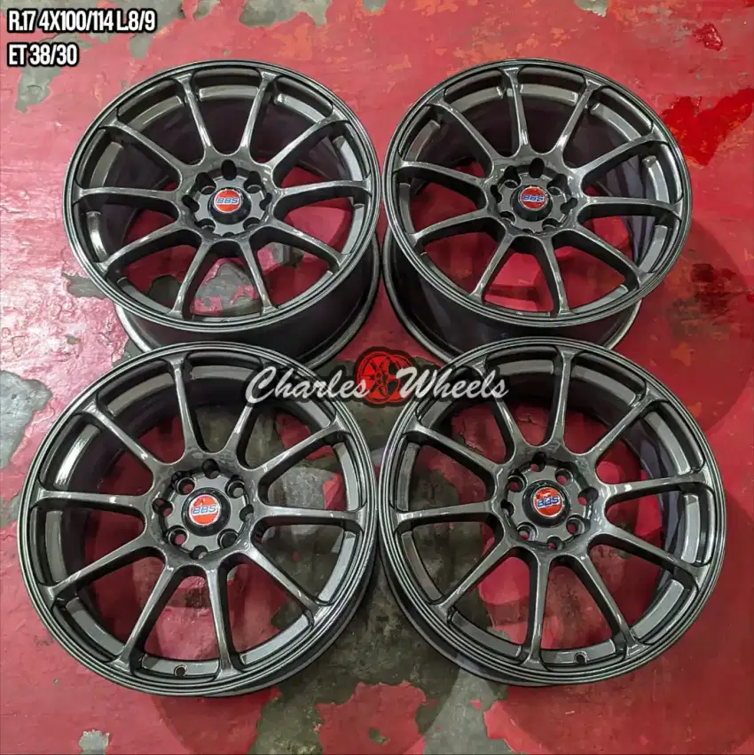 Jual velg ze40 r17 4x100 4x114,3 jazz avanza livina yaris dll
