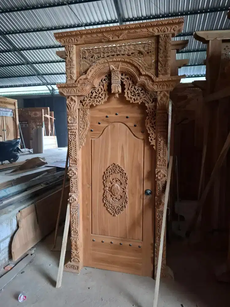 gapura pintu satu ukuran 120x250 ready