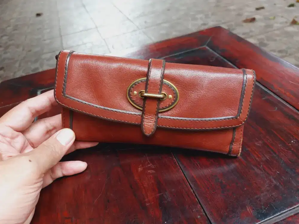 DOMPET KULIT FOSSIL ORIGINAL