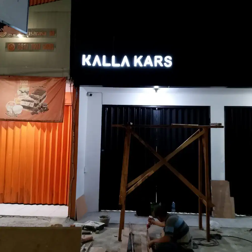 produsen reklame/neon box huruf timbul termurah.