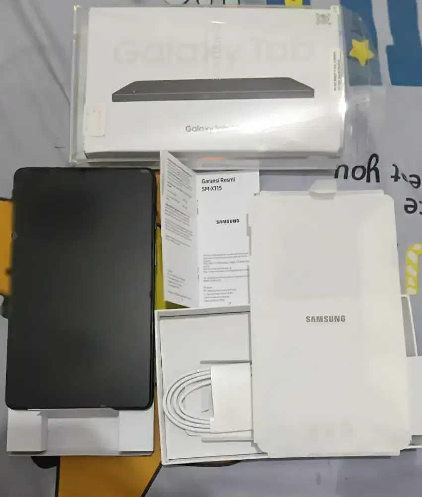 Jual Tablet Samsung A9 wifi mulus  komplit