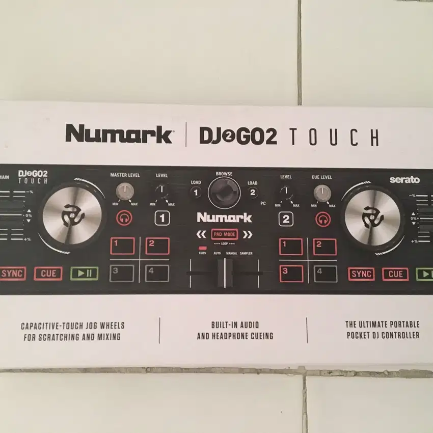 Mesin DJ Numark DJ2GO2 Touch New