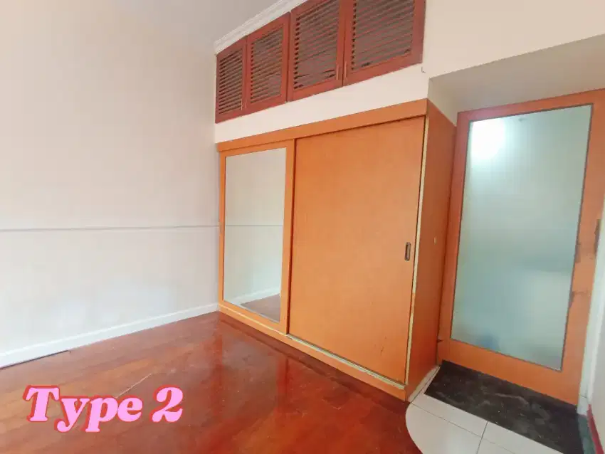 Rumah type mezanin,
