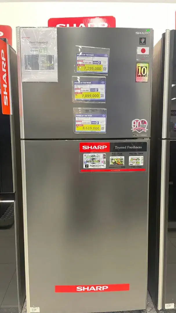 Kulkas sharp 2pintu