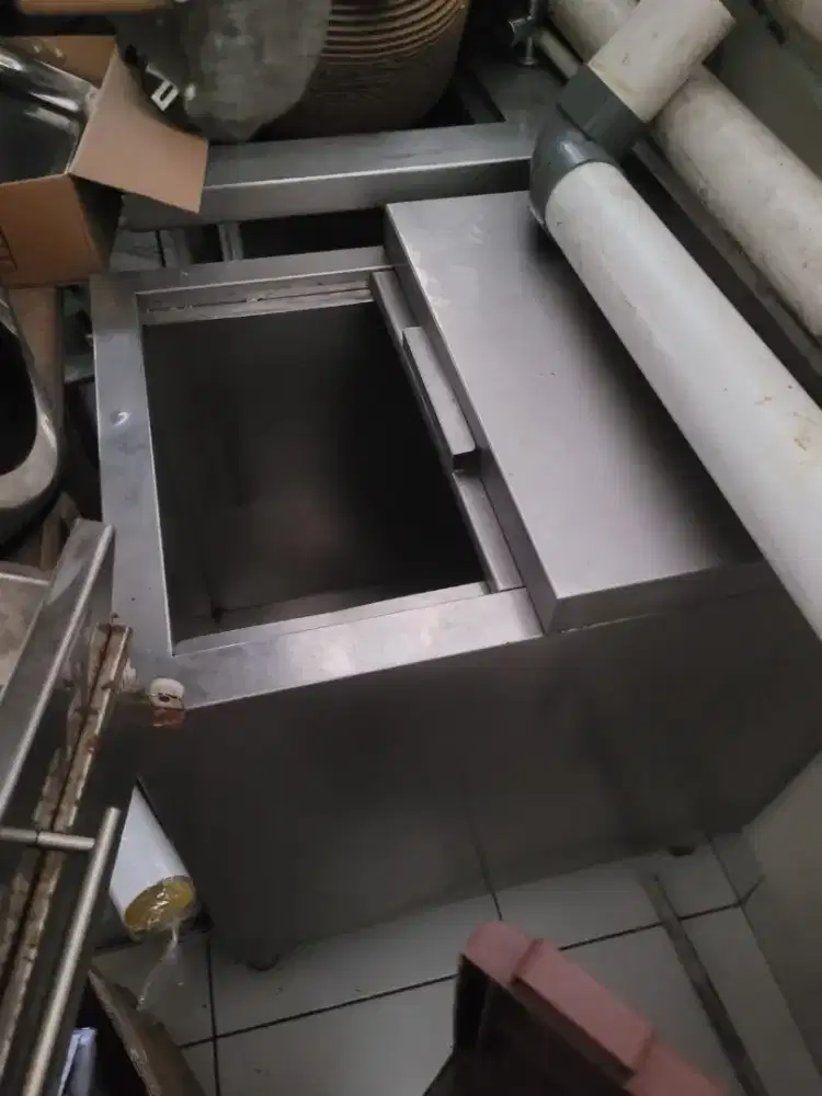 Ice Bin/Tempat Es Batu Stainless