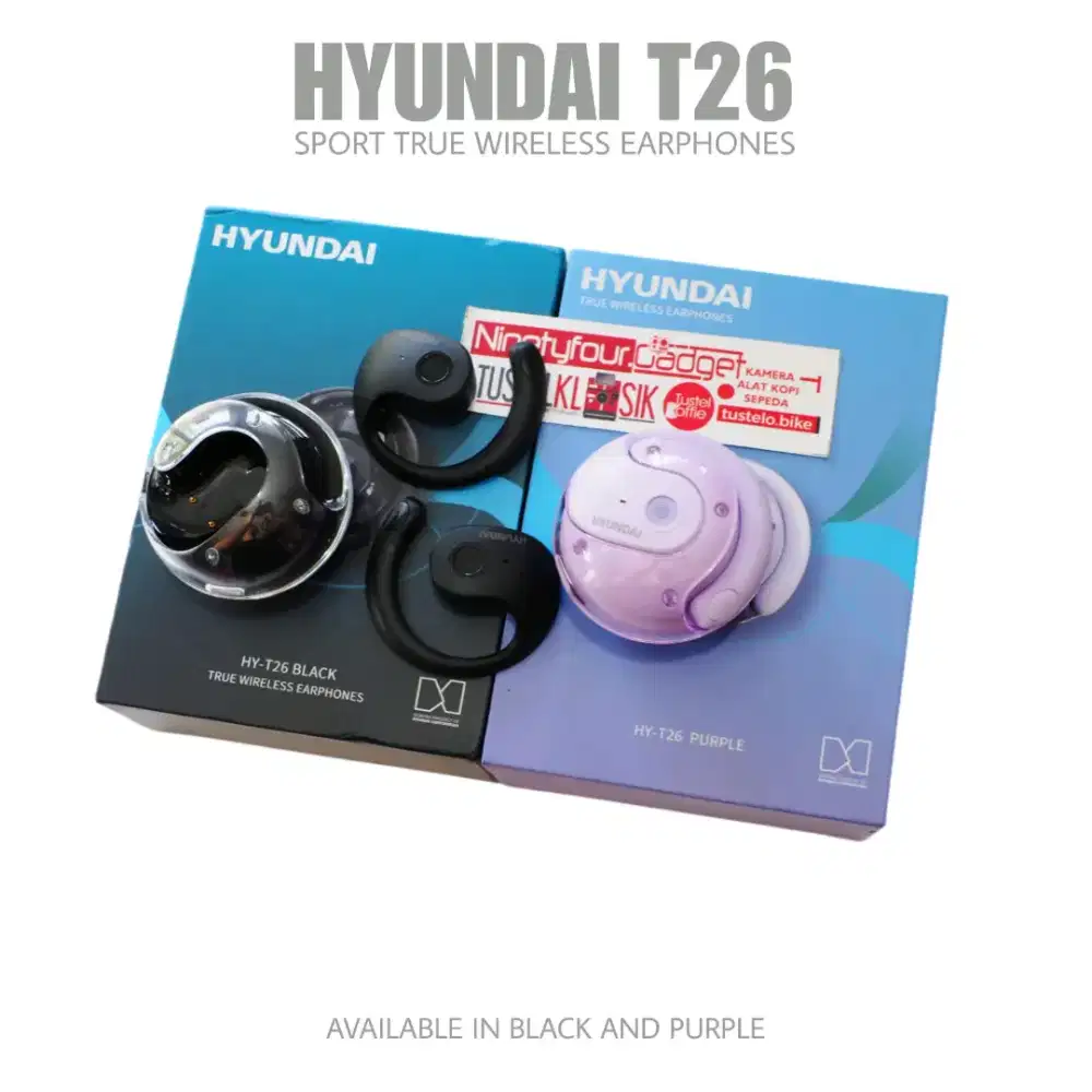 Hyundai T26 Sport IPX4 True Wireless Sporty Running Cycling TWS