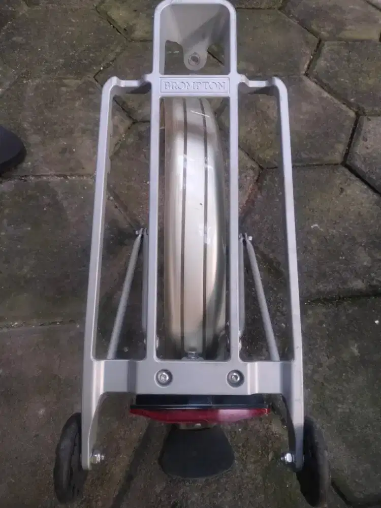 Rear rack dan fender Brompton original