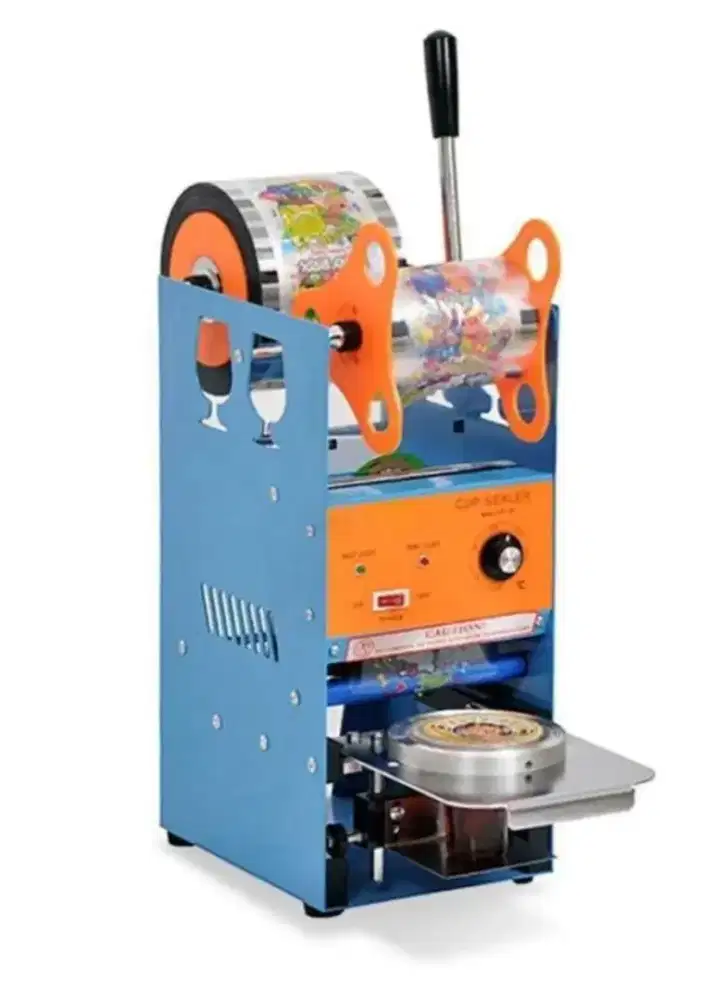 Cup Sealer Manual Mesin Press