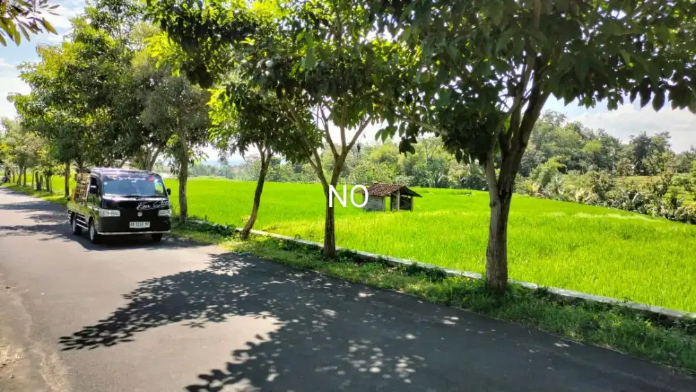 Jual tanah lokasi selatan mateseh luas 2000m hrg 450rb/mtr nego