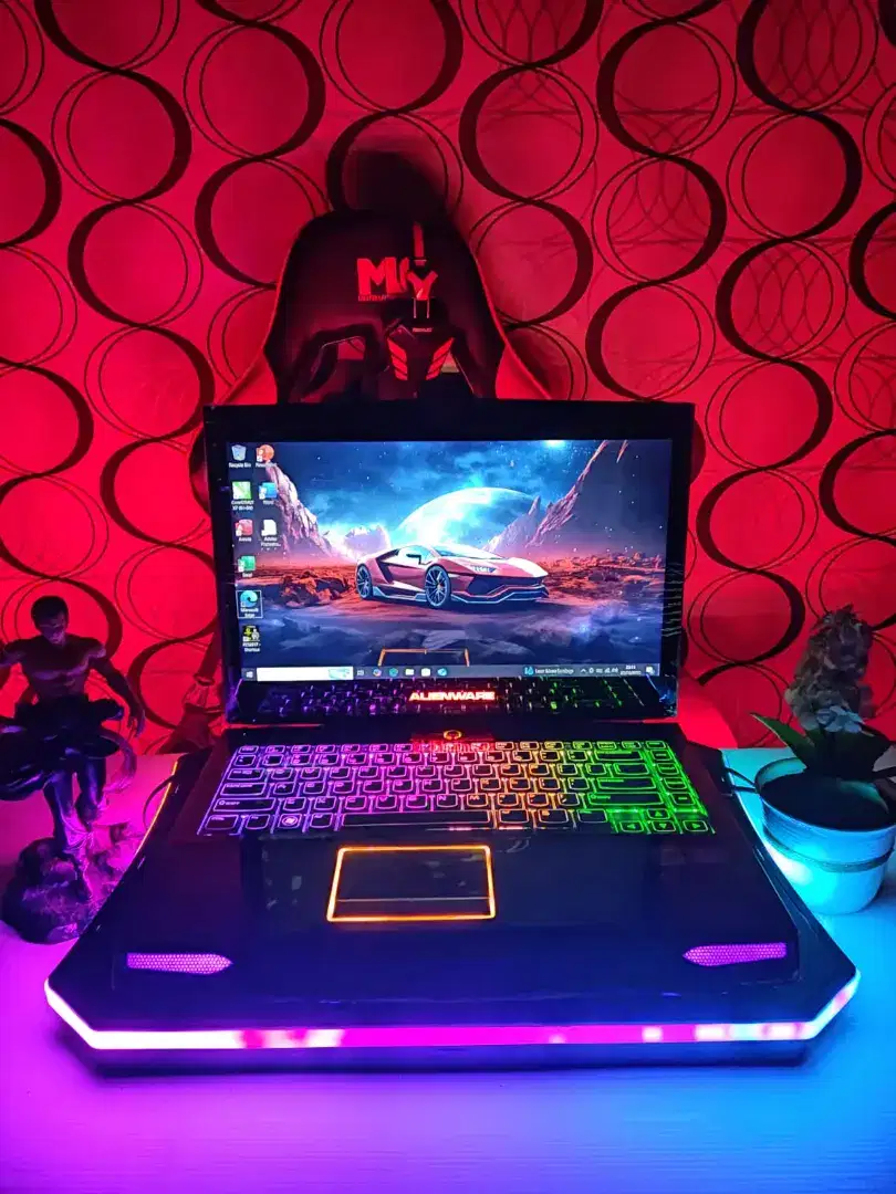 ALIENWARE M14x A08 RED EDITION [RAM 16GB SSD+HDD VGA NVIDIA]