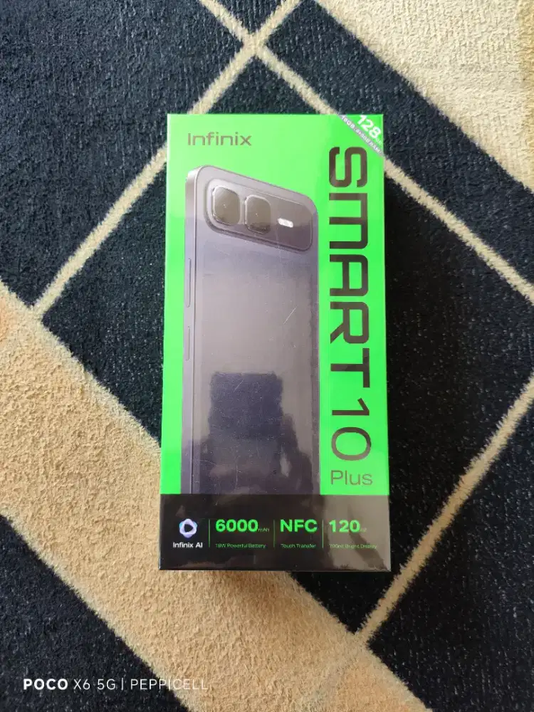 Infinix Smart 10 Plus 8+8GB/128 GB NEW Garansi resmi