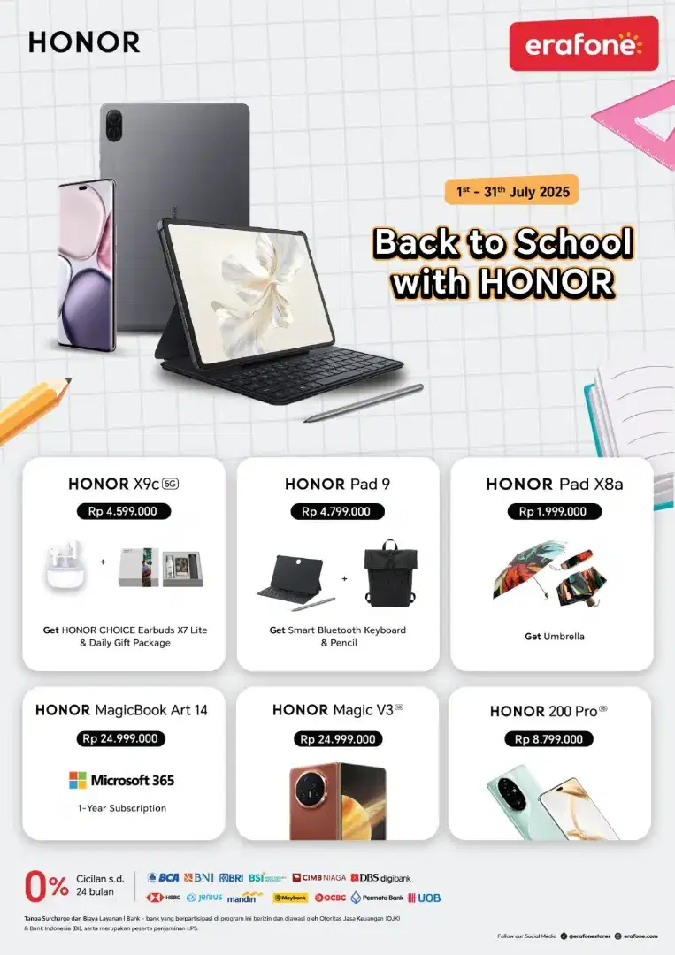 New Honor Pad X8a Ram 8/128 , 4 Speaker , 11 FHD eye protection