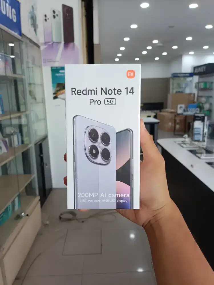 REDMI NOTE 14 PRO 5G 12/512 BARU GARANSI RESMI!!