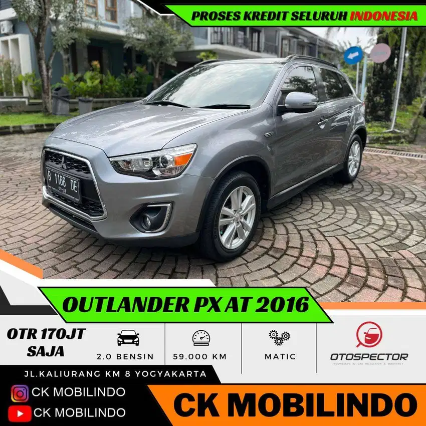 (Km59rb) Outlander PX Matic 2016 PANORAMIC ISTIMEWA Kredit Murah