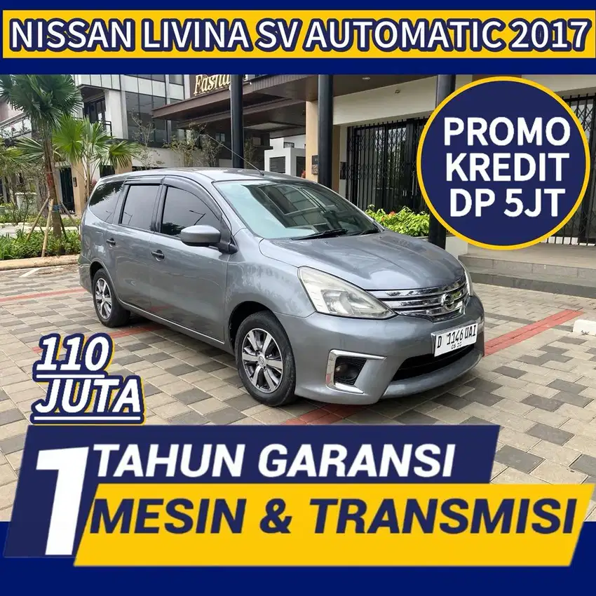 Nissan Grand Livina SV Automatic  2017