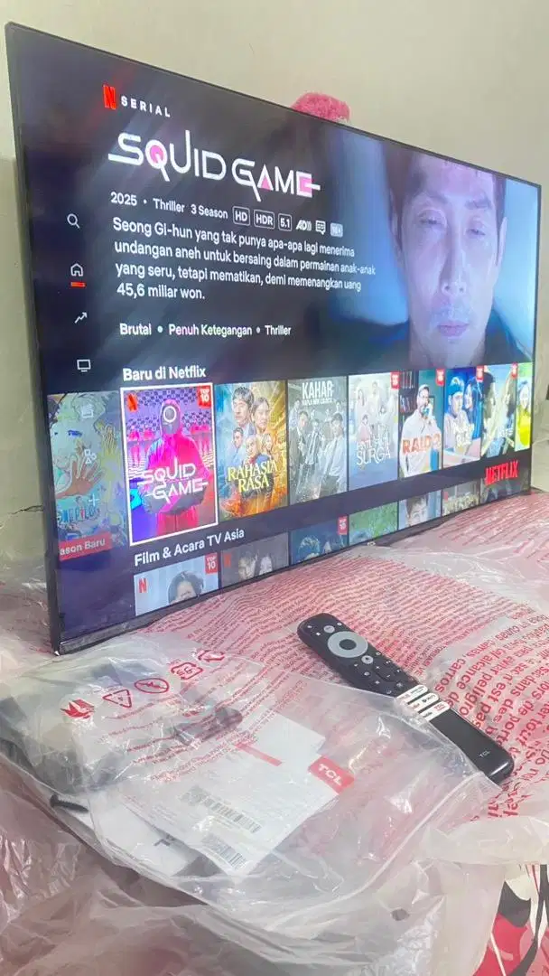 Tcl android tv 40inch normal nominus fullset