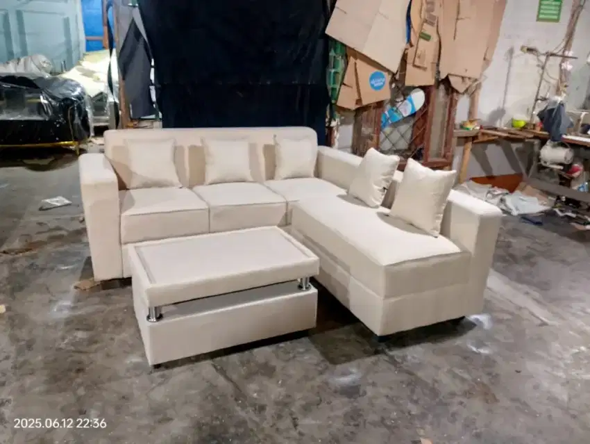 Sofa L minimalis murah
