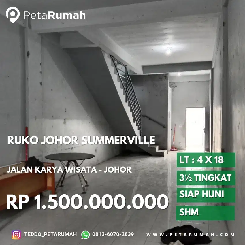 Ruko komplej johor sumnerville jalan karya wisata - ah nasution johor