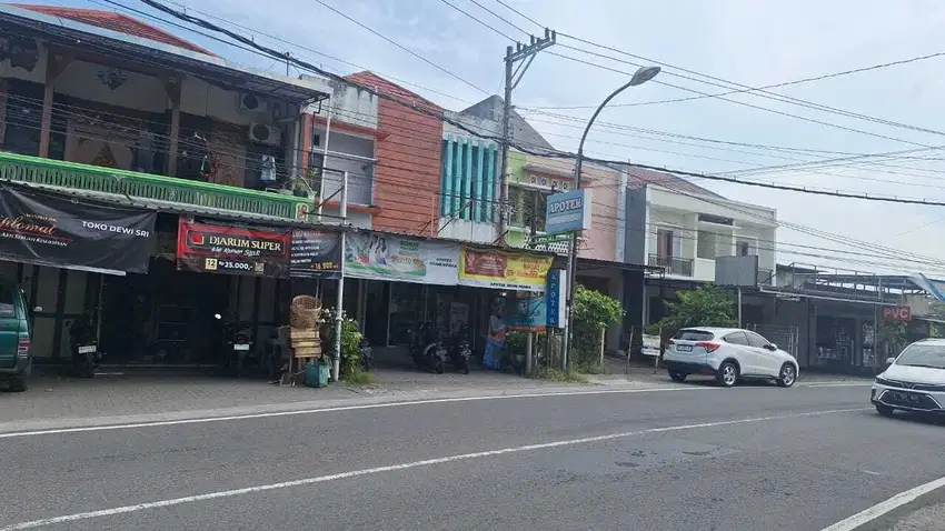 Ruko usaha pinggir jalan gito gati sangat strategis dan ramai