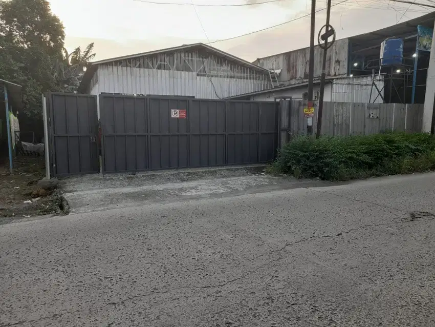 SEWA GUDANG 390M EX PABRIK KOPI DI KOMERSIL MUSTIKA JAYA BEKASI
