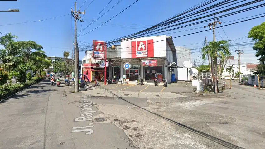 Rumah Usaha Eks Minimarket Raya Satelit Indah Strategis Komersial