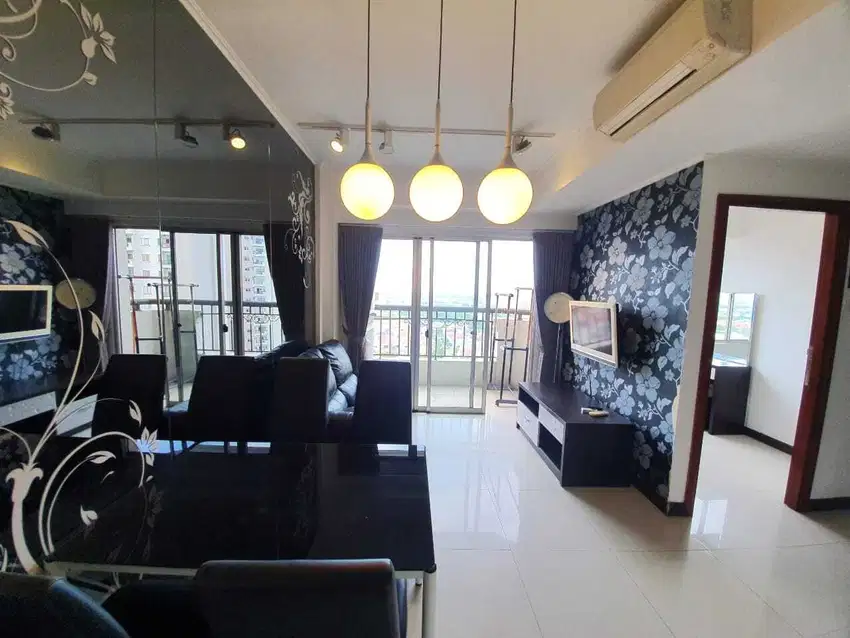 Jual Apartemen 2 BR jadi 1 BR Waterplace, Pakuwon Indah Surabaya barat