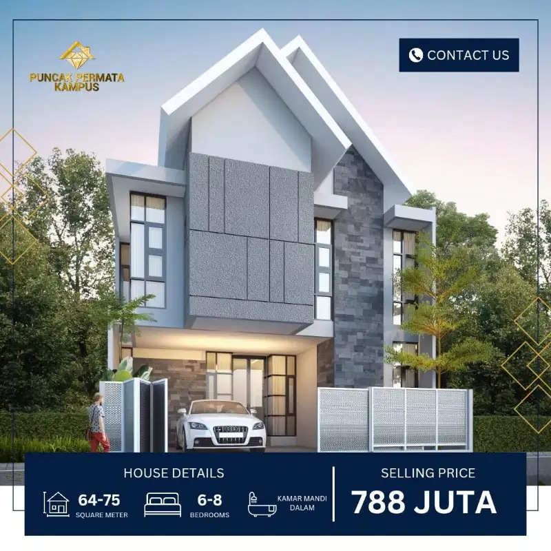 dijual rumah kosan 6 kamar depan kampus UIN