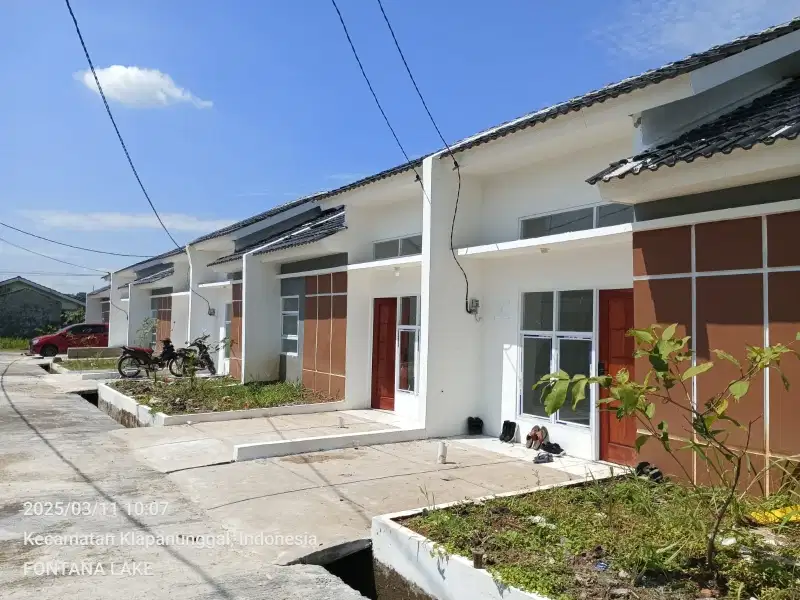 Rumah Subsidi  denan gaya minmalis di bawah 200 juta