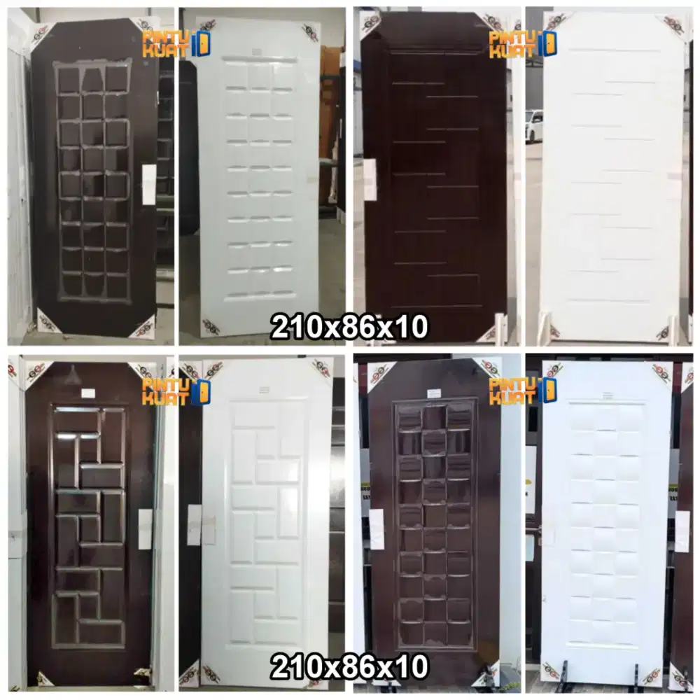 COD Pintu Baja Full Set Siap Pasang