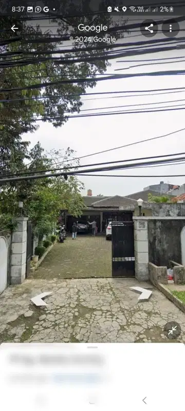 dijual rumah murah hrg NJOP Ampera Jakarta selatan