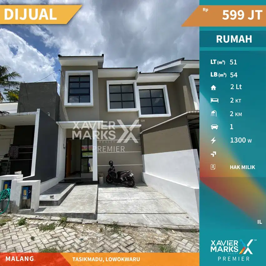 X098 Rumah Baru Gress Minimalis Murah langsung siap huni