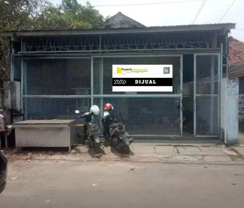 DIJUAL RUMAH USAHA ATAU GUDANG 0 JALAN RAYA MANYAR SAMBONGAN SURABAYA