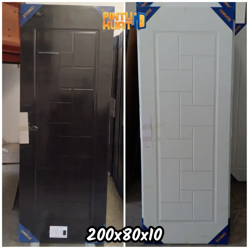 Pintu Baja Murah COD Ukuran 200x80 Siap Pasang