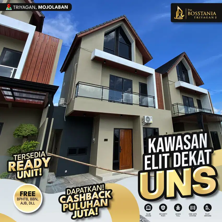 Rumah Modern di Lingkungan yang Ramah dan Strategis