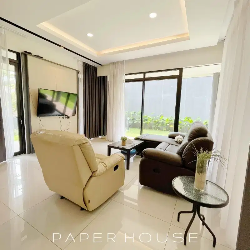 RUMAH NAYAPATI (HOEK) KOTA BARU PARAHYANGAN FULL FURNISH SIAP HUNI
