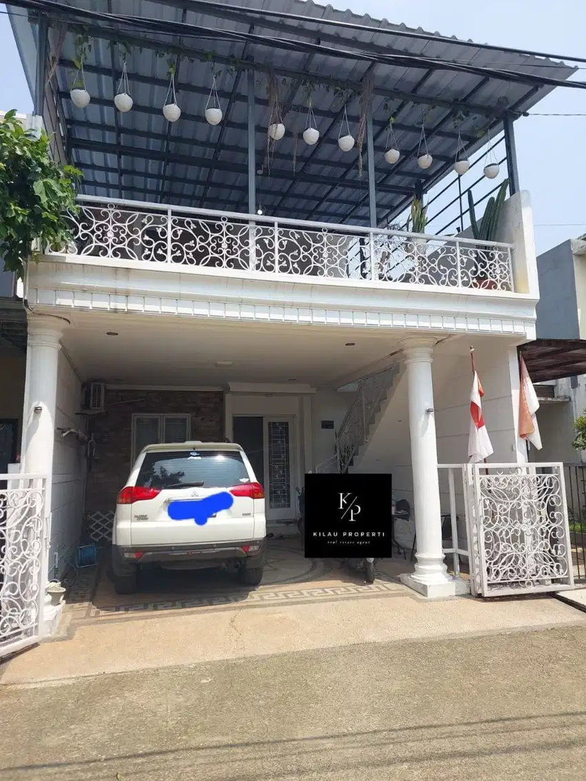 Dijual rumah rapih ada kolam renang di griya Telaga Permai, Tapos