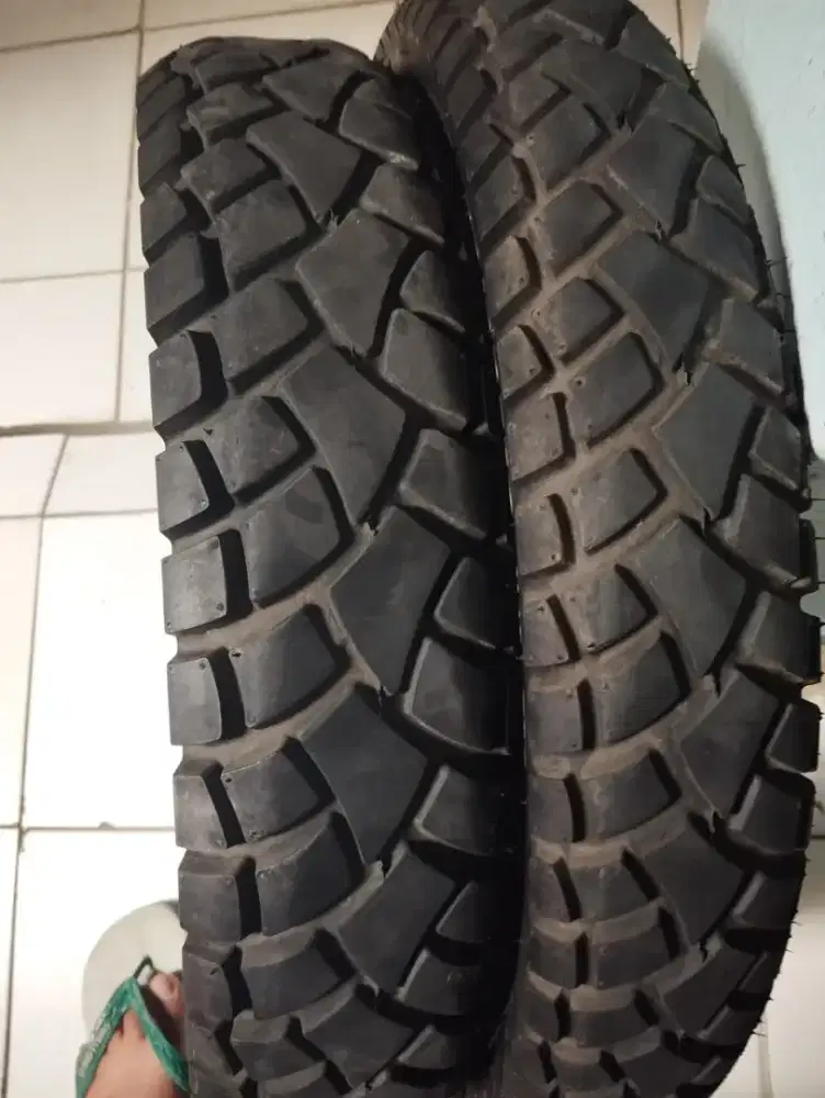 Ban motor tubless swalow dual purpose