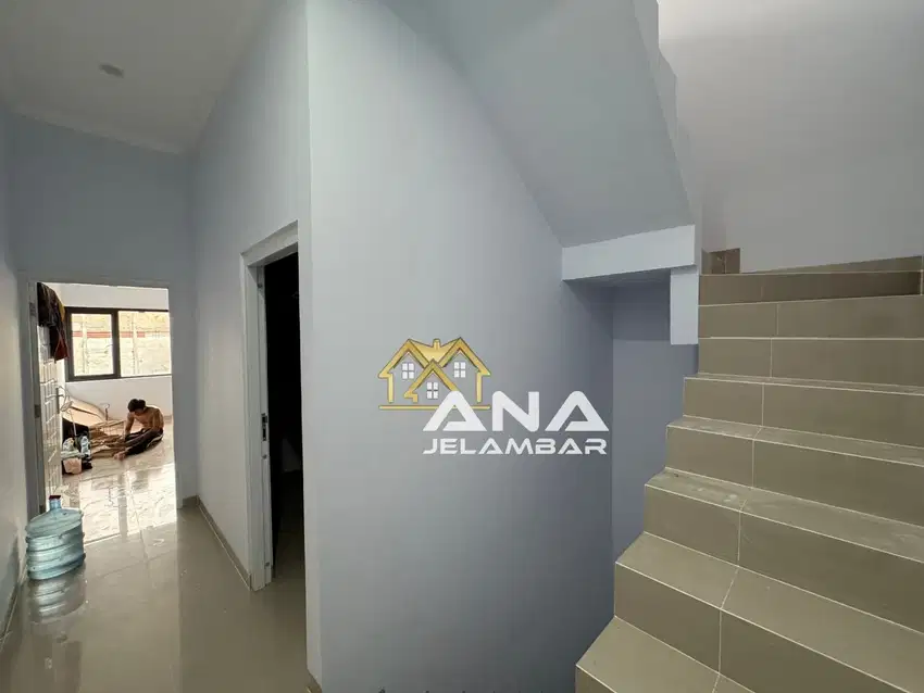 ANA RUMAH BARU 3LT LUAS 4.3X12M JALAN 1 MOBIL DI JELAMBAR rc