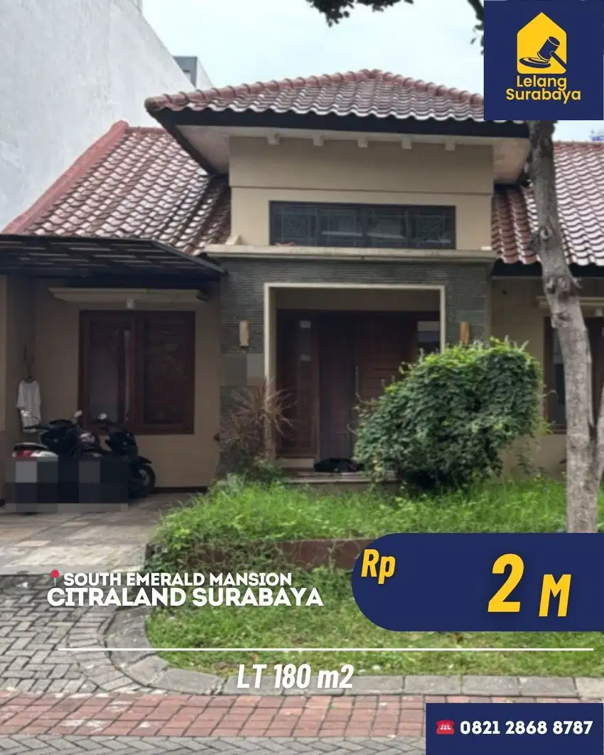 Rumah Surabaya Citraland South Emerald Mansion