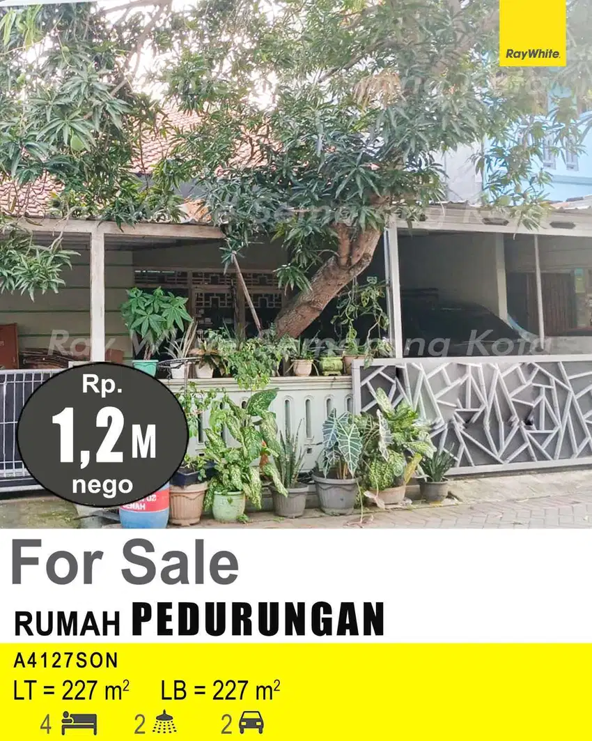 DIJUAL RUMAH DI PEDURUNGAN A4127
